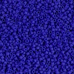 DB0756:  Matte Opaque Cobalt 11/0 Miyuki Delica Bead 