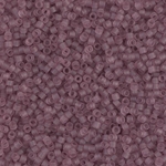 DB0765:  Matte Transparent Smoky Amethyst 11/0 Miyuki Delica Bead 