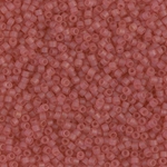 DB0778:  Dyed Semi-Frosted Transparent Dark Rose 11/0 Miyuki Delica Bead 