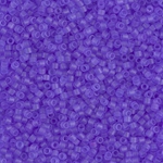 DB0783:  Dyed Semi-Frosted Transparent Purple 11/0 Miyuki Delica Bead 