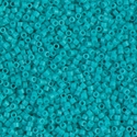 DB0793:  Dyed Semi-Frosted Opaque Turquoise Green 11/0 Miyuki Delica Bead 