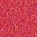 DB0856:  Matte Transparent Red Orange AB 11/0 Miyuki Delica Bead - DB0856*