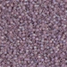 DB0857:  Matte Transparent Smoky Amethyst AB 11/0 Miyuki Delica Bead - DB0857*