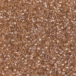 DB0901:  Sparkling Honey Beige Lined Crystal 11/0 Miyuki Delica Bead 