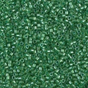 DB0916:  Sparkling Green Lined Chartreuse 11/0 Miyuki Delica Bead 