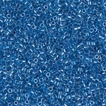 DB0920:  Sparkling Cerulean Blue Lined Crystal 11/0 Miyuki Delica Bead 