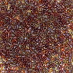 DB0990:  Sparkling Lined Cranberry Harvest Mix (Red Olive Mauve) 11/0 Miyuki Delica Bead 