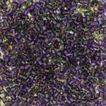 DB0991:  Sparkling Lined Violet Dusk Mix (Purple Green Brown) 11/0 Miyuki Delica Bead 