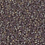 DB1011:  Metallic Dusty Mauve Gold Iris 11/0 Miyuki Delica Bead 