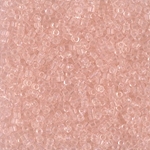 DB1103:  Transparent Pink Mist 11/0 Miyuki Delica Bead 