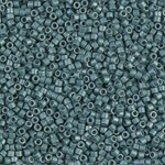 DB1172:  Galvanized Matte Dark Aqua 11/0 Miyuki Delica Bead 