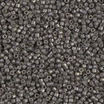 DB1186:  Galvanized Semi-Frosted Graphite 11/0 Miyuki Delica Bead 