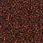 DB1202:  Silverlined Dark Cranberry 11/0 Miyuki Delica Bead 