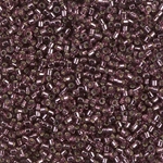 DB1204:  Silverlined Mauve 11/0 Miyuki Delica Bead 