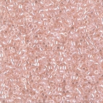 DB1223:  Transparent Pink Mist Luster 11/0 Miyuki Delica Bead 