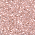 DB1223:  Transparent Pink Mist Luster 11/0 Miyuki Delica Bead 