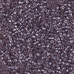 DB1224:  Transparent Mauve Luster 11/0 Miyuki Delica Bead 