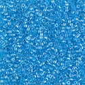 DB1229:  Transparent Ocean Blue Luster 11/0 Miyuki Delica Bead 