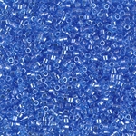 DB1230:  Transparent Azure Luster 11/0 Miyuki Delica Bead 