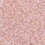 DB1243:  Transparent Pink Mist AB 11/0 Miyuki Delica Bead 