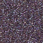 DB1244:  Transparent Mauve AB 11/0 Miyuki Delica Bead 