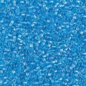 DB1249:  Transparent Ocean Blue AB 11/0 Miyuki Delica Bead 