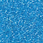 DB1249:  Transparent Ocean Blue AB 11/0 Miyuki Delica Bead 