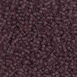 DB1264:  Matte Transparent Mauve 11/0 Miyuki Delica Bead 