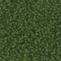 DB1267:  Matte Transparent Olive 11/0 Miyuki Delica Bead 