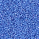 DB1285:  Matte Transparent Azure AB 11/0 Miyuki Delica Bead 