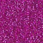 DB1340:  Dyed Silverlined Fuchsia 11/0 Miyuki Delica Bead 