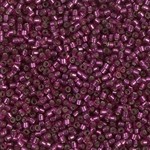 DB1342:  Dyed Silverlined Raspberry 11/0 Miyuki Delica Bead 