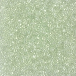 DB1404:  Transparent Pale Green Mist 11/0 Miyuki Delica Bead - Discontinued 