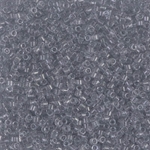 DB1406:  Transparent Pale Gray 11/0 Miyuki Delica Bead - Discontinued 