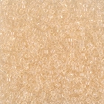 DB1409:  Transparent Pale Beige 11/0 Miyuki Delica Bead - Discontinued 