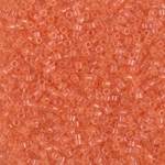 DB1411:  Transparent Peach 11/0 Miyuki Delica Bead - Discontinued 