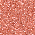 DB1480:  Transparent Peach Luster 11/0 Miyuki Delica Bead - Discontinued 