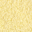 DB1491:  Opaque Pale Yellow 11/0 Miyuki Delica Bead 