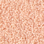 DB1492-1:  Opaque Light Peach 11/0 Miyuki Delica Bead 