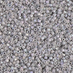 DB1508:  Opaque Light Smoke AB 11/0 Miyuki Delica Bead - Discontinued 