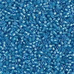 DB1709:  Mint Pearl Lined Azure 11/0 Miyuki Delica Bead 