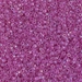 DB1744:  Fuchsia Lined Opal AB 11/0 Miyuki Delica Bead - DB1744*