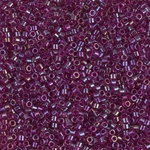 DB1747:  Fuchsia Lined Amethyst AB 11/0 Miyuki Delica Bead 