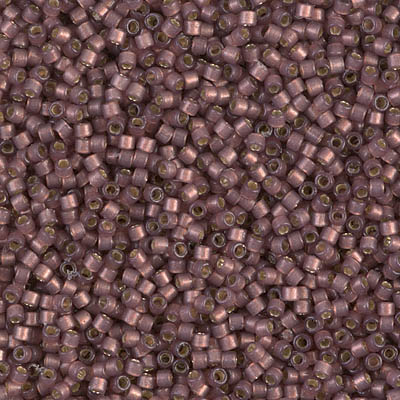 Caravan Beads - - DB2183: Duracoat Semi-Frosted Silverlined Dyed Raisin ...