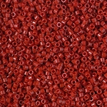 DB2354:  Duracoat Opaque Dyed Shanghai Red 11/0 Miyuki Delica Bead 