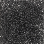 DB2406:  Matte Transparent Charcoal 11/0 Miyuki Delica Bead 