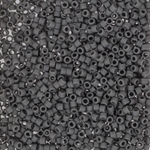 DB2409:  Matte Opaque Charcoal 11/0 Miyuki Delica Bead  