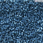 DB2516:  Duracoat Galvanized Deep Aqua Blue 11/0 Miyuki Delica Bead 