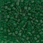 DBL-0746:  Matte Transparent Green 8/0 Miyuki Delica Bead 