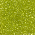 DBM0712:  Transparent Chartreuse  10/0 Miyuki Delica Bead 
